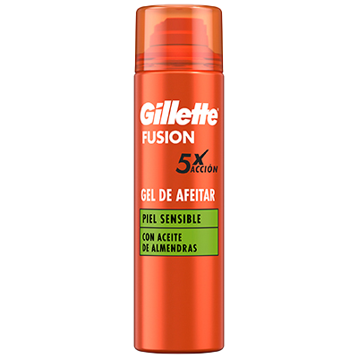 GEL DE AFEITAR FUSION 200 ML.
