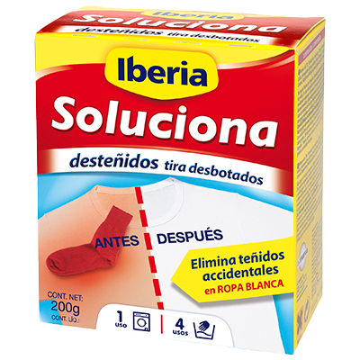 QUITADESTE&Ntilde;IDOS PARA ROPA BLANCA 200 G.