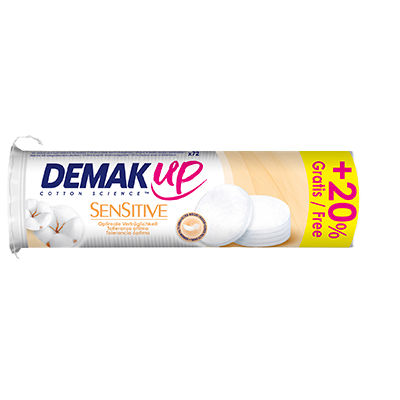 DISCOS DESMAQUILLANTES SENSITIVE 72 UDS.