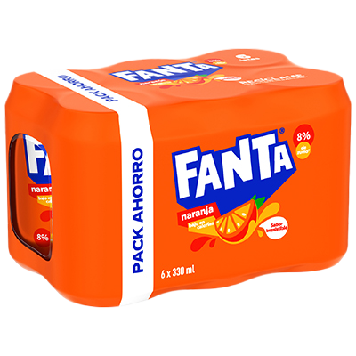 REFRESCO DE NARANJA 33 CL. PACK 6