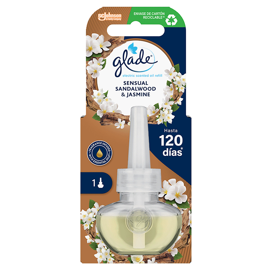 RECAMBIO DE AMBIENTADOR S&Aacute;NDALO Y JAZM&Iacute;N 20 ML.