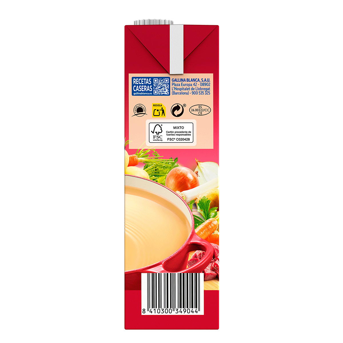 CALDO CASERO DE CARNE 100% NATURAL 1 LITRO