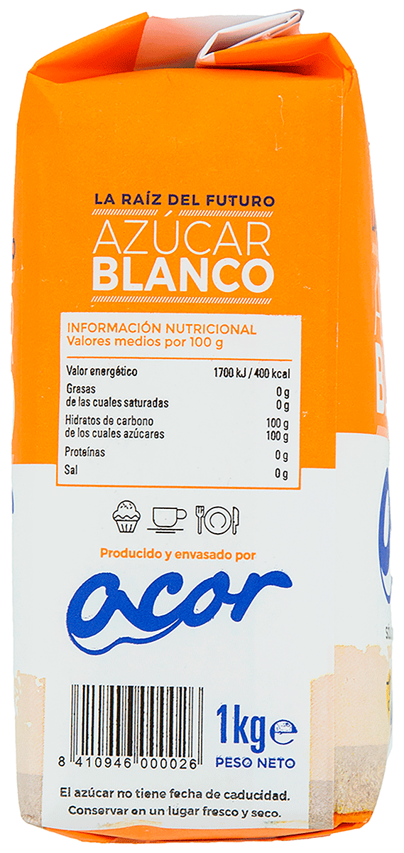 AZ&Uacute;CAR BLANQUILLA 1 KILO