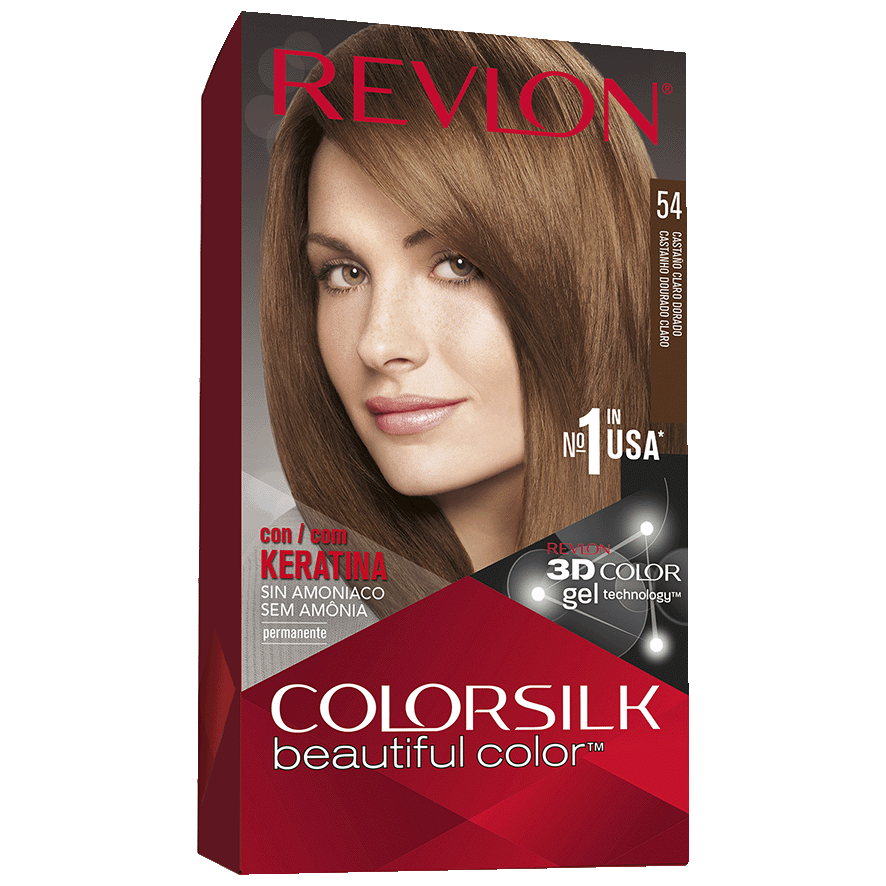 TINTE COLORSILK CASTA&Ntilde;O CLARO DORADO 130 ML.