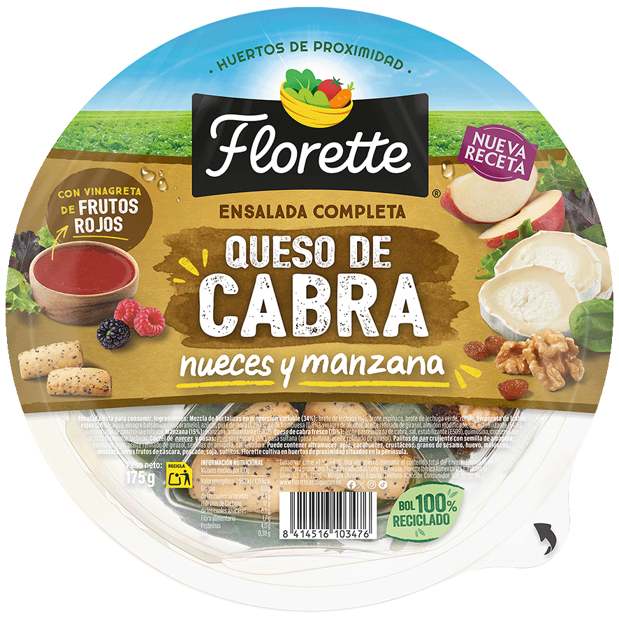 ENSALADA COMPLETA GOURMET 180 G.