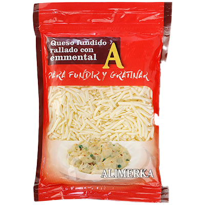 QUESO RALLADO EMMENTAL 200 G.