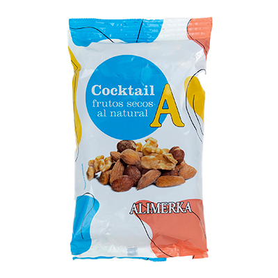 COCKTAIL DE FRUTOS SECOS AL NATURAL 180 G.