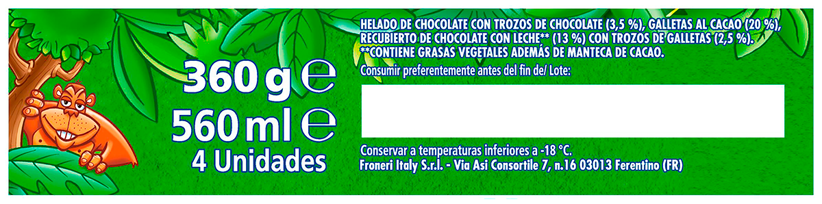 MAXIBON JUNGLY PACK 4