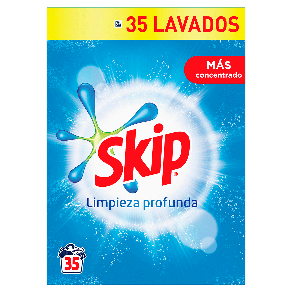 DETERGENTE EN POLVO 35 LAVADOS