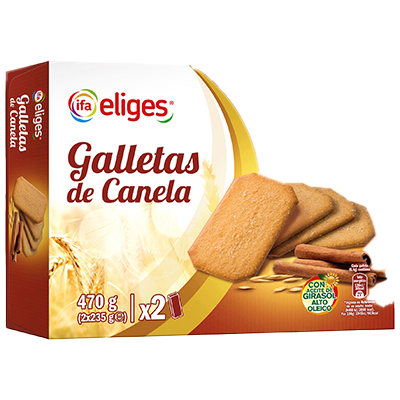 GALLETAS DE CANELA 470 G.