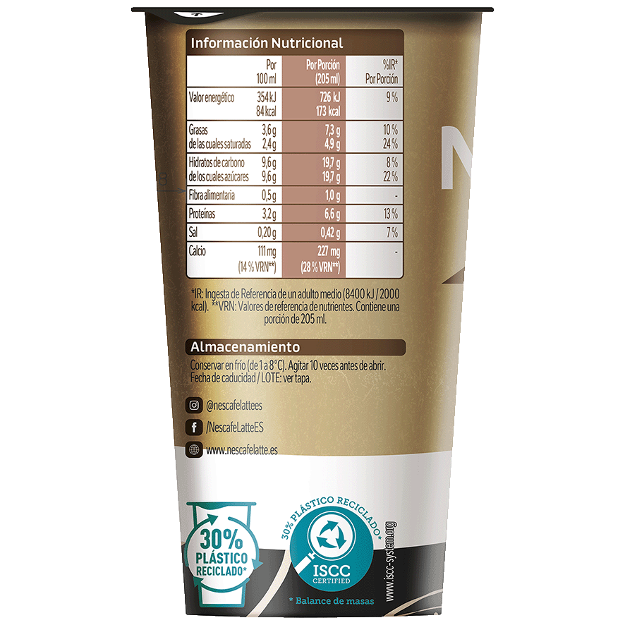CAF&Eacute; SABOR BAILEYS 205 ML.