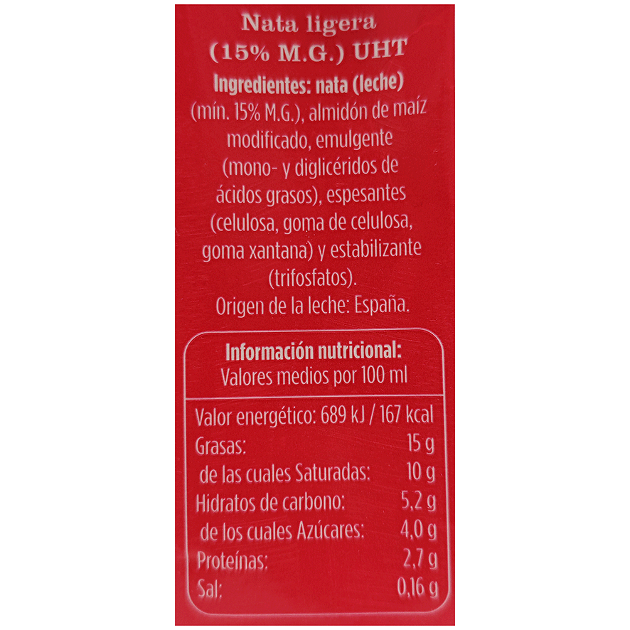 NATA PARA COCINAR L&Iacute;QUIDA 200 ML. PACK 3