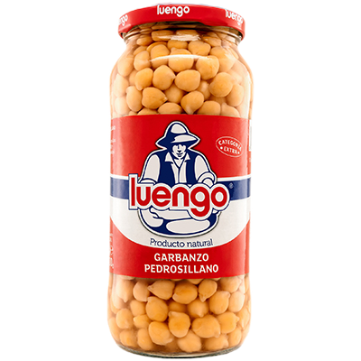 GARBANZOS COCIDOS PEDROSILLANOS 400 G.