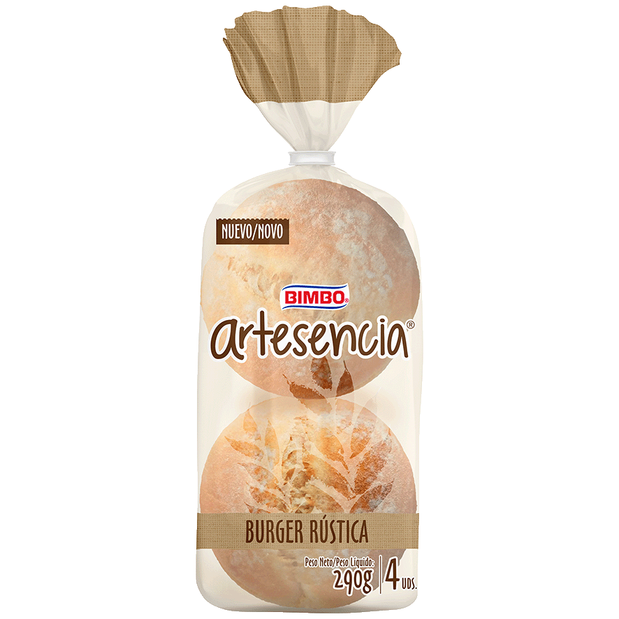 BURGER RUSTICA ARTESENCIA 290 G.