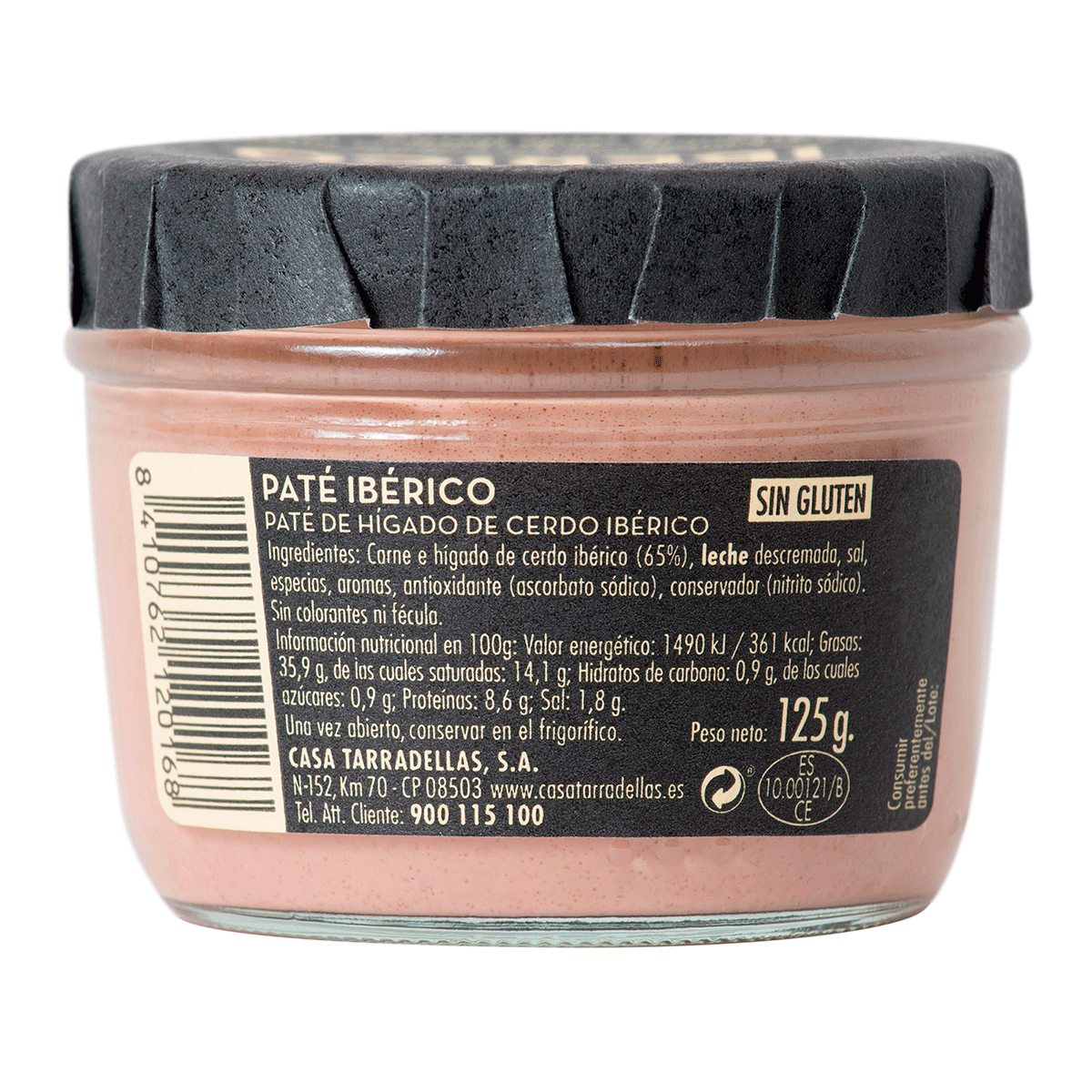 PAT&Eacute; IB&Eacute;RICO 125 G.