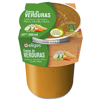 CREMA DE VERDURAS 350 G.
