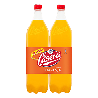 REFRESCO DE NARANJA 1,5 LITROS PACK 2