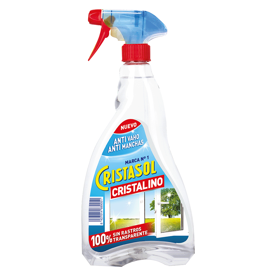 LIMPIACRISTALES CRISTALINO 750 ML.