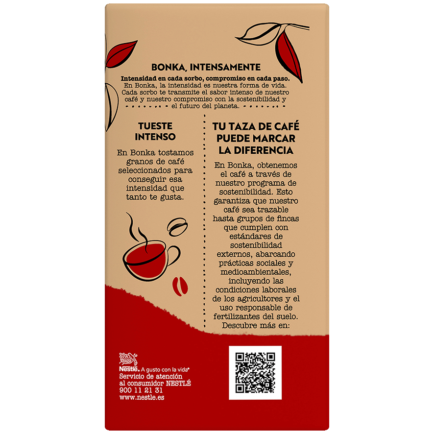 CAF&Eacute; MOLIDO DESCAFEINADO 250 G.