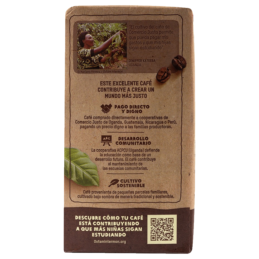 CAF&Eacute; MOLIDO NATURAL TIERRA MADRE 250 G.