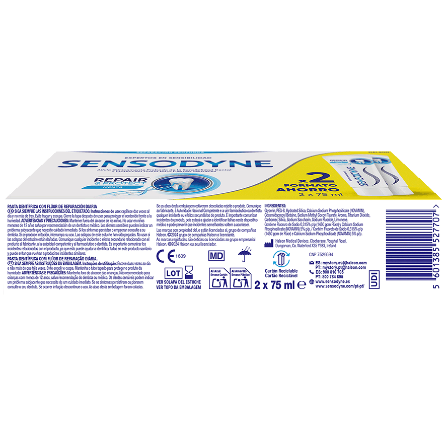 DENT&Iacute;FRICO REPAIR & PROTECT 75 ML. PACK 2