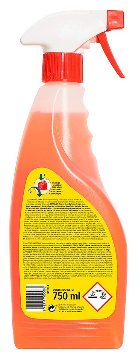 QUITAGRASAS 750 ML.