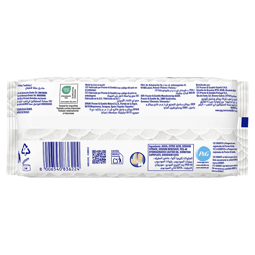 TOALLITAS AQUA PUR&Eacute; 48 UDS.