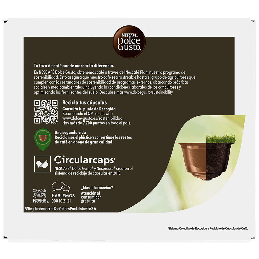 CAF&Eacute; ESPRESSO INTENSO DOLCE GUSTO 30 C&Aacute;PSULAS