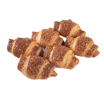MINI CROISSANT YORK Y QUESO 36 G. PACK 6