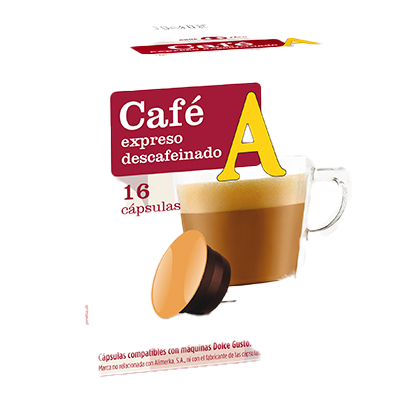 CAF&Eacute; ESPRESSO DESCAFEINADO 16 CAPSULAS
