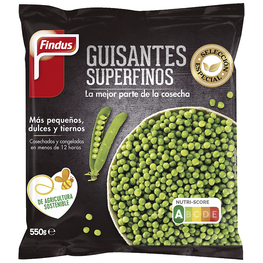 GUISANTES SUPERFINOS 550 G.