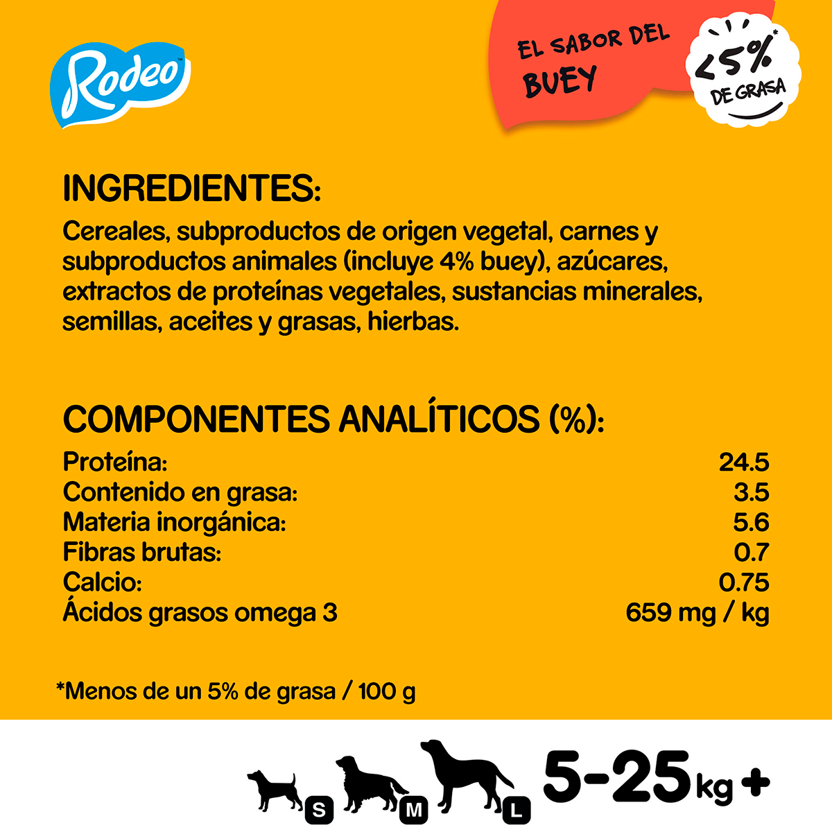 SNACK RODEO PARA PERROS 70 G.
