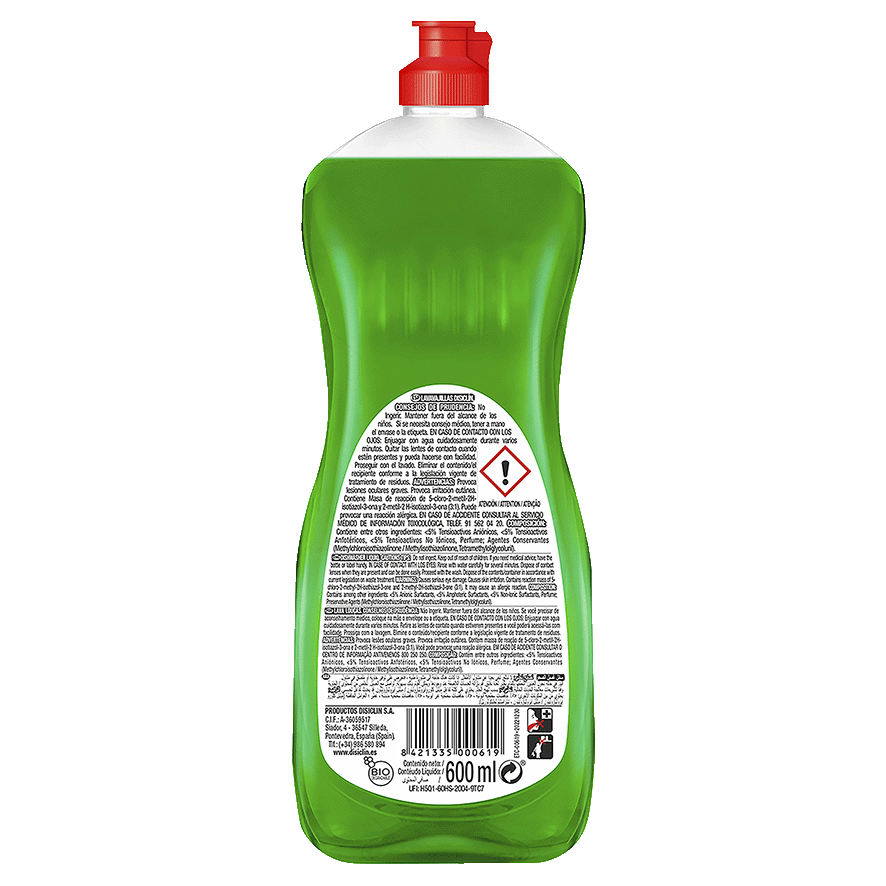 LAVAVAJILLAS ULTRA 600 ML.