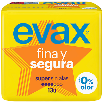 COMPRESA FINA Y SEGURA MAXI, 14 UDS.