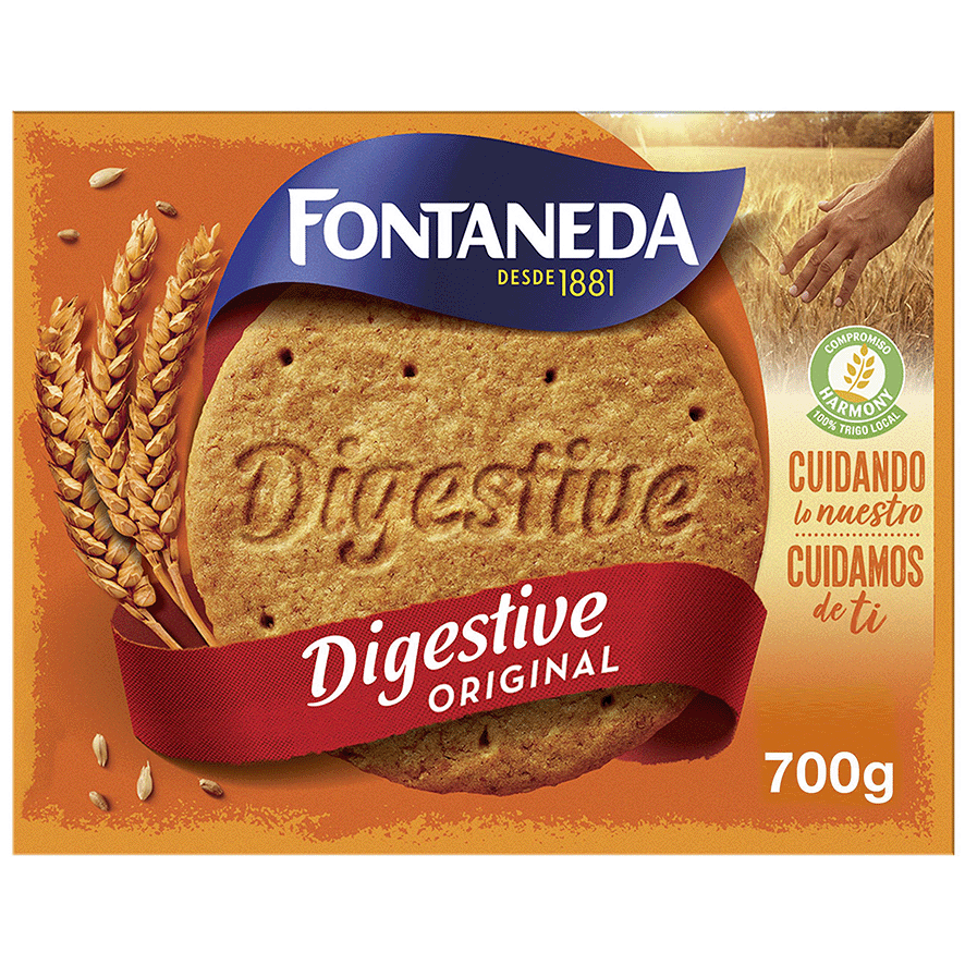 GALLETAS DIGESTIVE ORIGINAL 700 G.