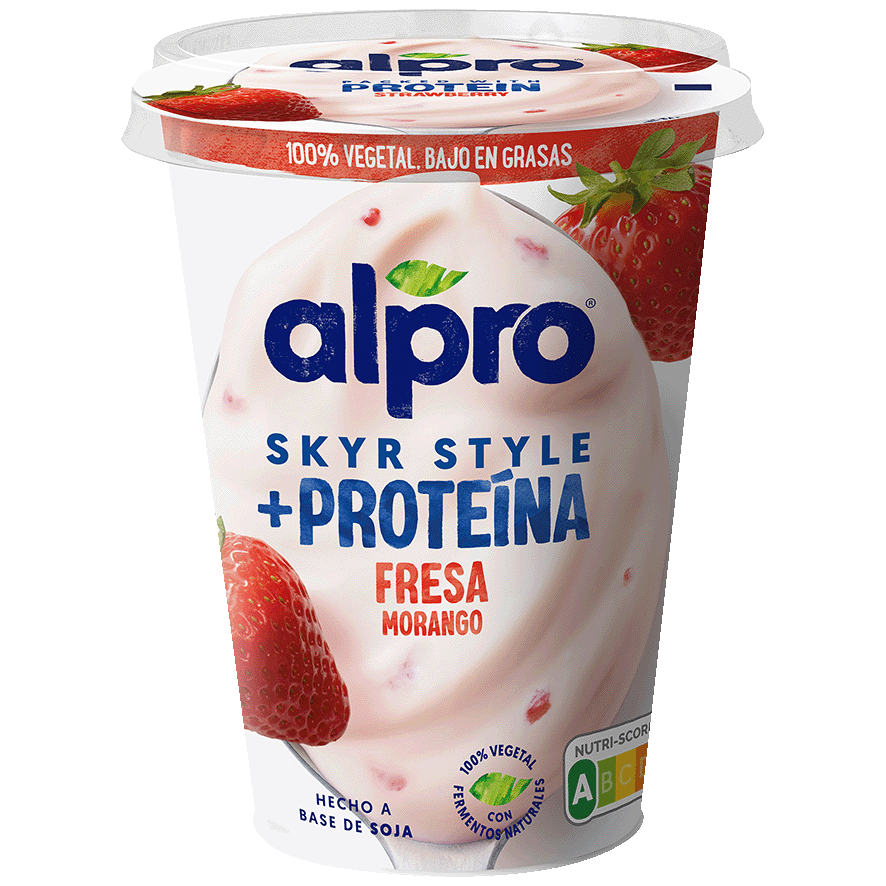 POSTRE SKYR+PROTE&Iacute;NA FRESA 400 G.