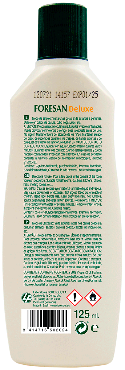 AMBIENTADOR CONCENTRADO DELUXE 125 G.