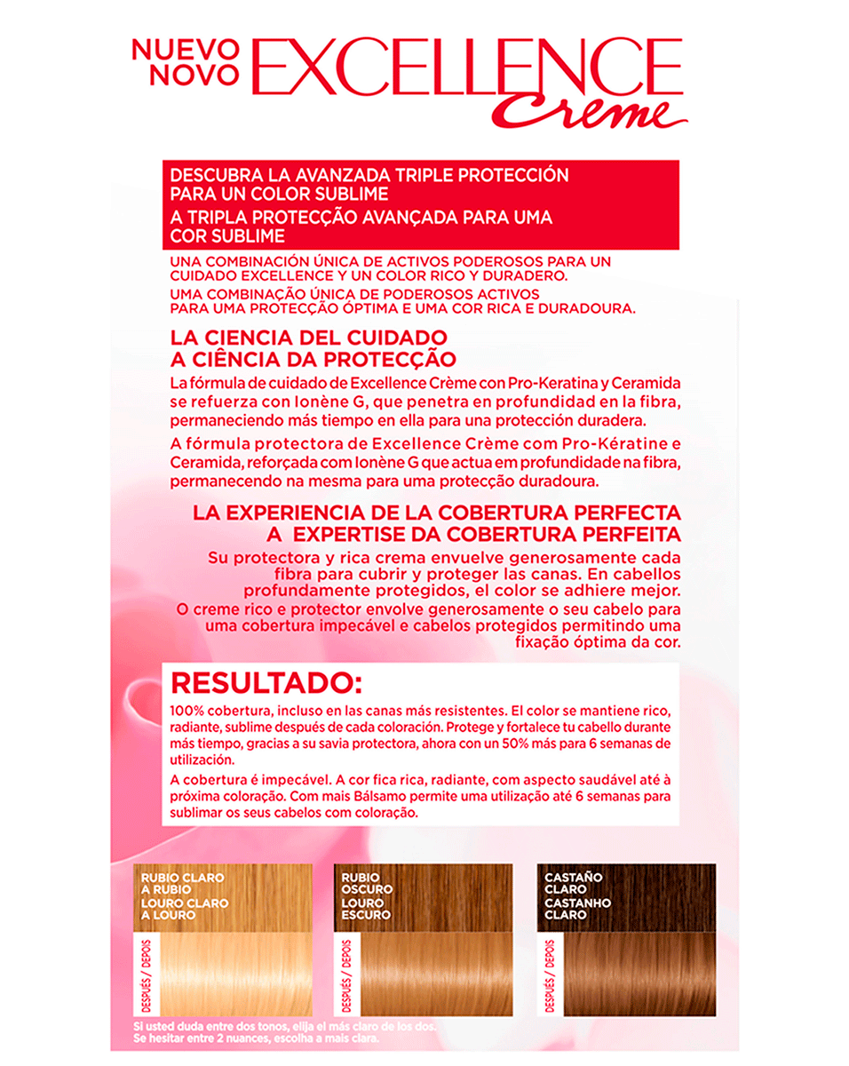 TINTE N&ordm; 9 EXCELLENCE 115 ML.