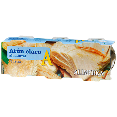 AT&Uacute;N CLARO AL NATURAL 168 G.