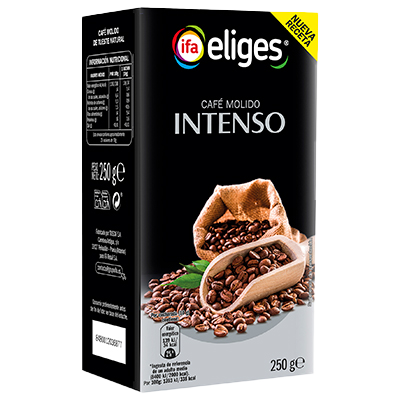 CAF&Eacute; MOLIDO INTENSO 250 G.
