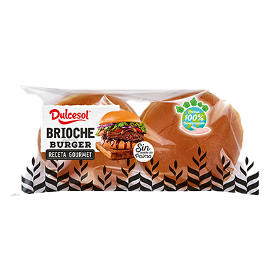 BURGER BRIOCHE 340 G.