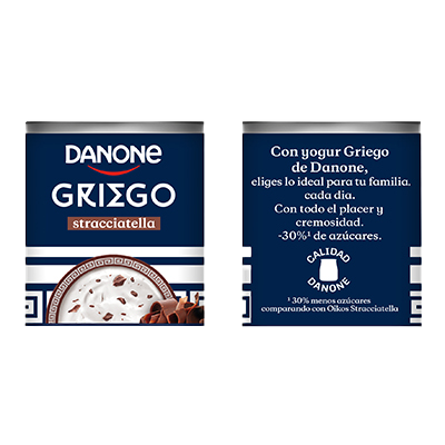 YOGUR GRIEGO STRACCIATELLA 110 G. PACK 4