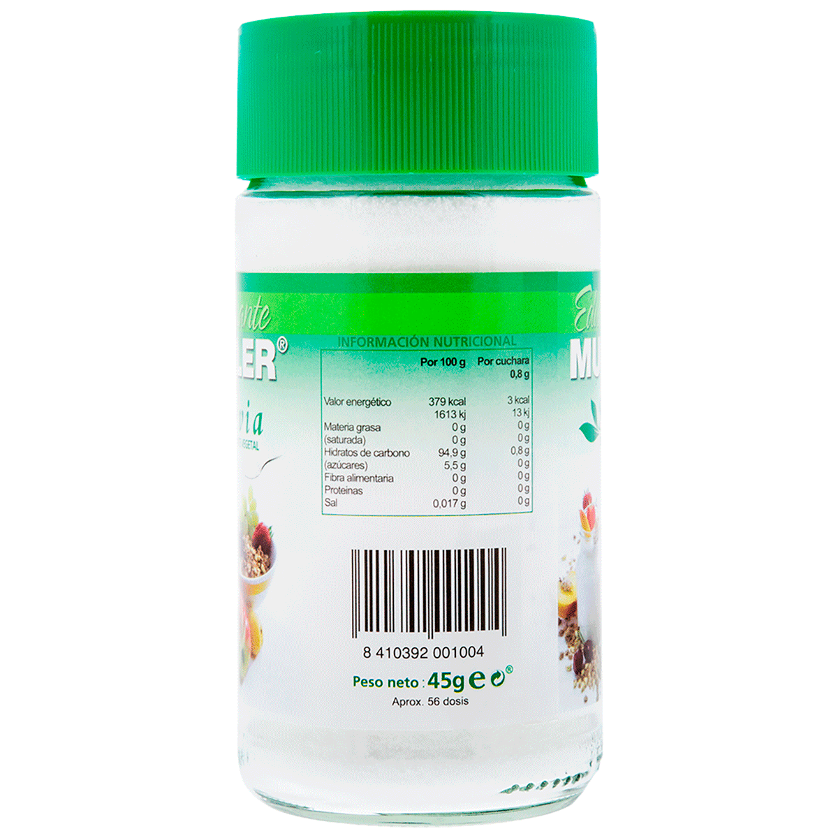 EDULCORANTE STEVIA 45 G.