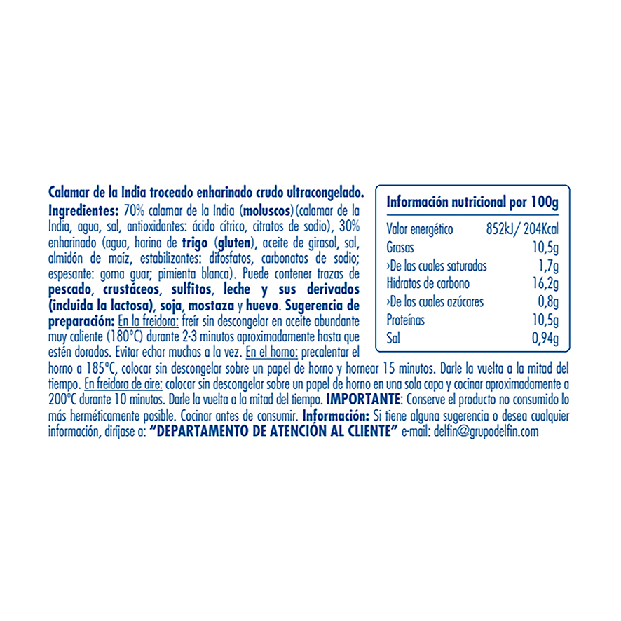 CHIPIR&Oacute;N ENHARINADO 250 G.