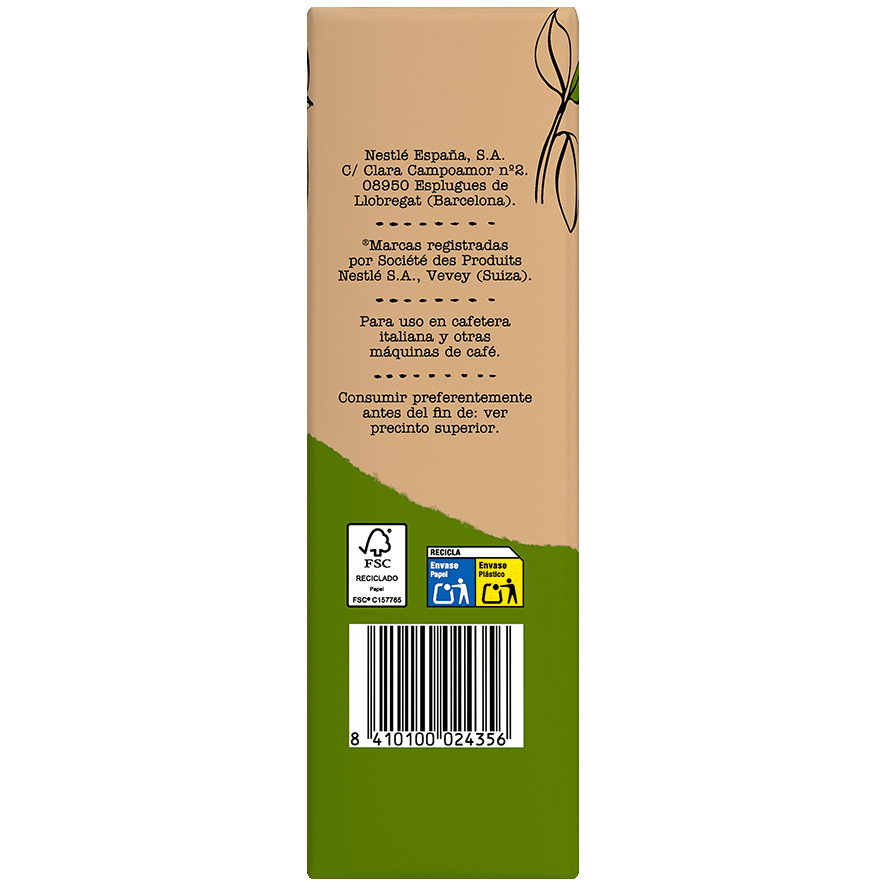 CAF&Eacute; MOLIDO MEZCLA 250 G.