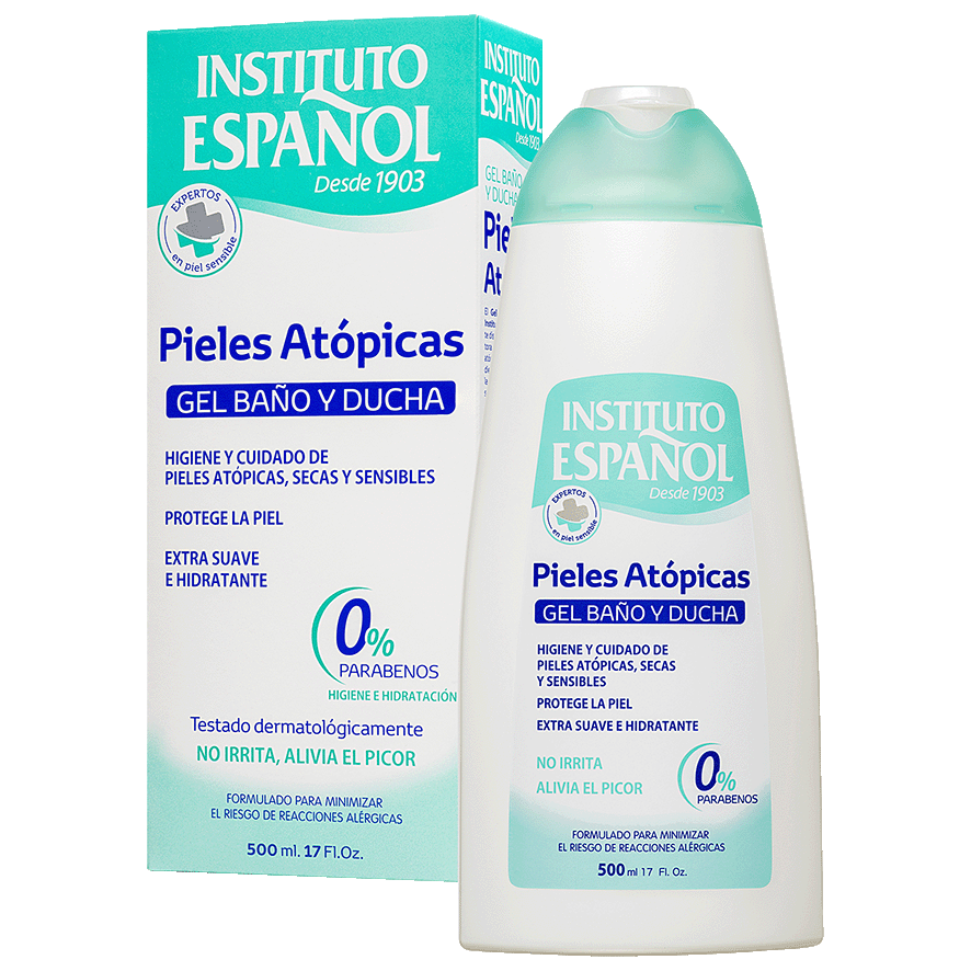 GEL DE BA&Ntilde;O Y DUCHA PIELES AT&Oacute;PICAS 500 ML.