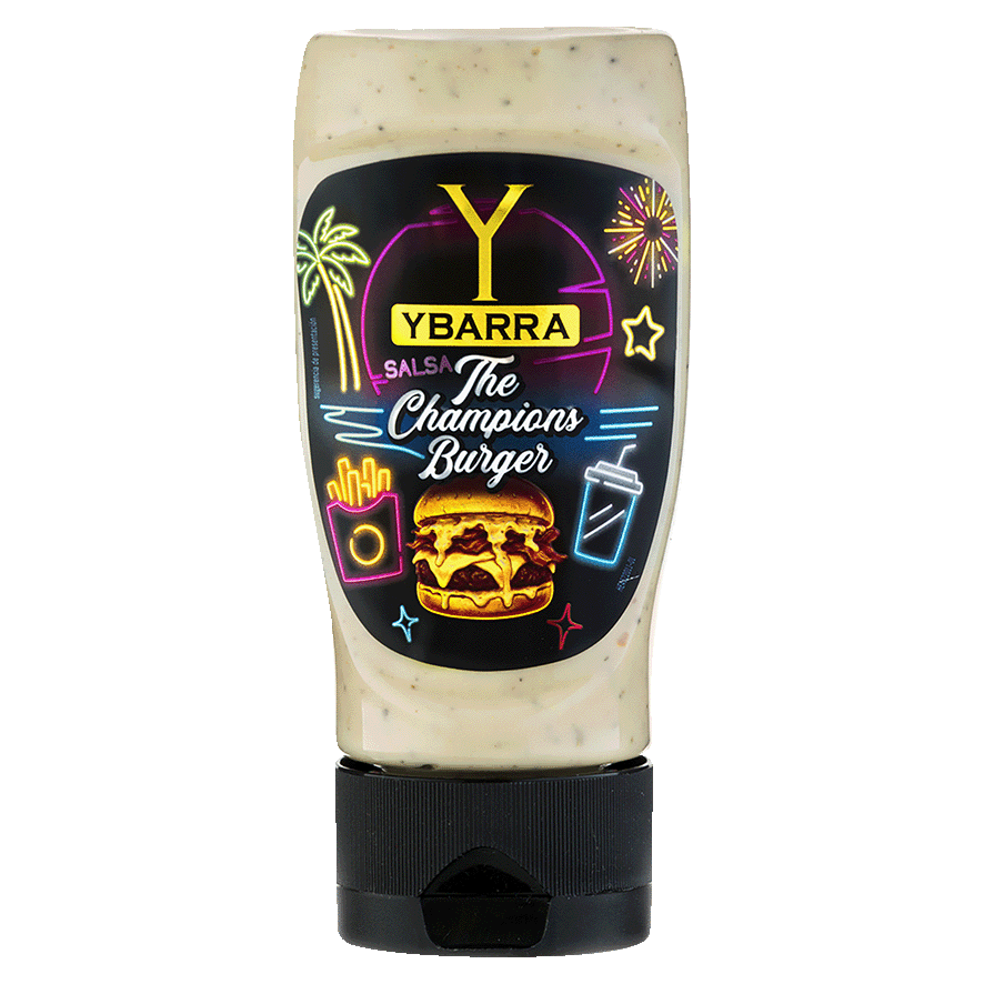 SALSA THE CHAMPIONS BURGER 250 ML.