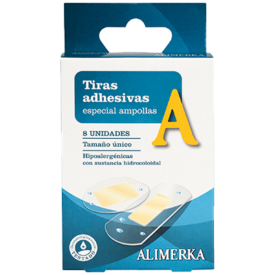 TIRITAS ANTIAMPOLLAS 8 UDS.