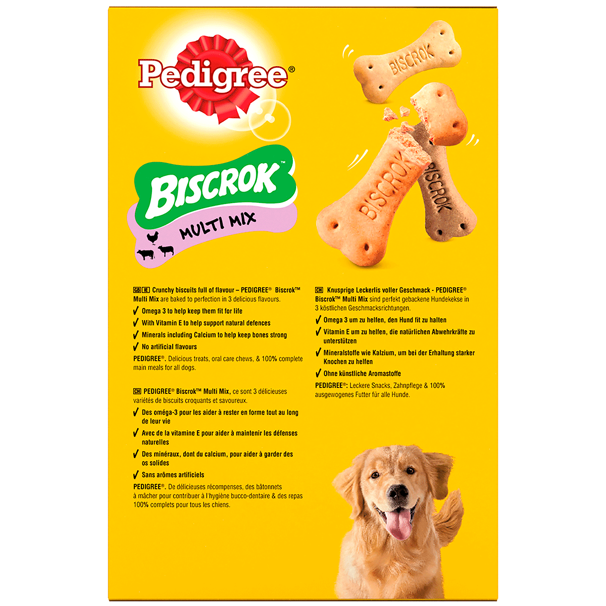 SNACK BISCROK PARA PERROS 500 G.