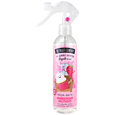AMBIENTADOR MULTIUSOSS FRESA Y NATA 250 ML.